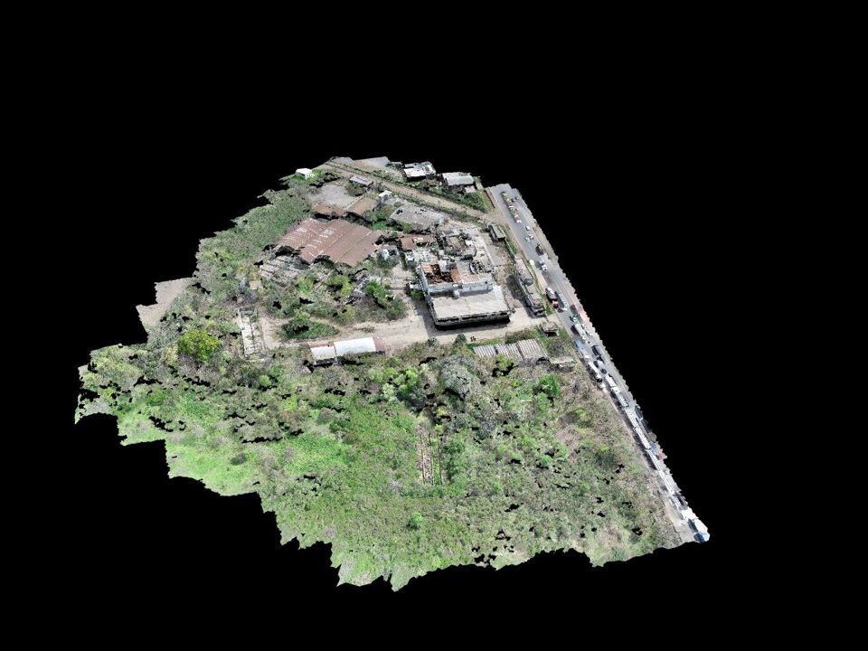 Vista del modelo 3D de Frigorífico — Ruta Nacional 11